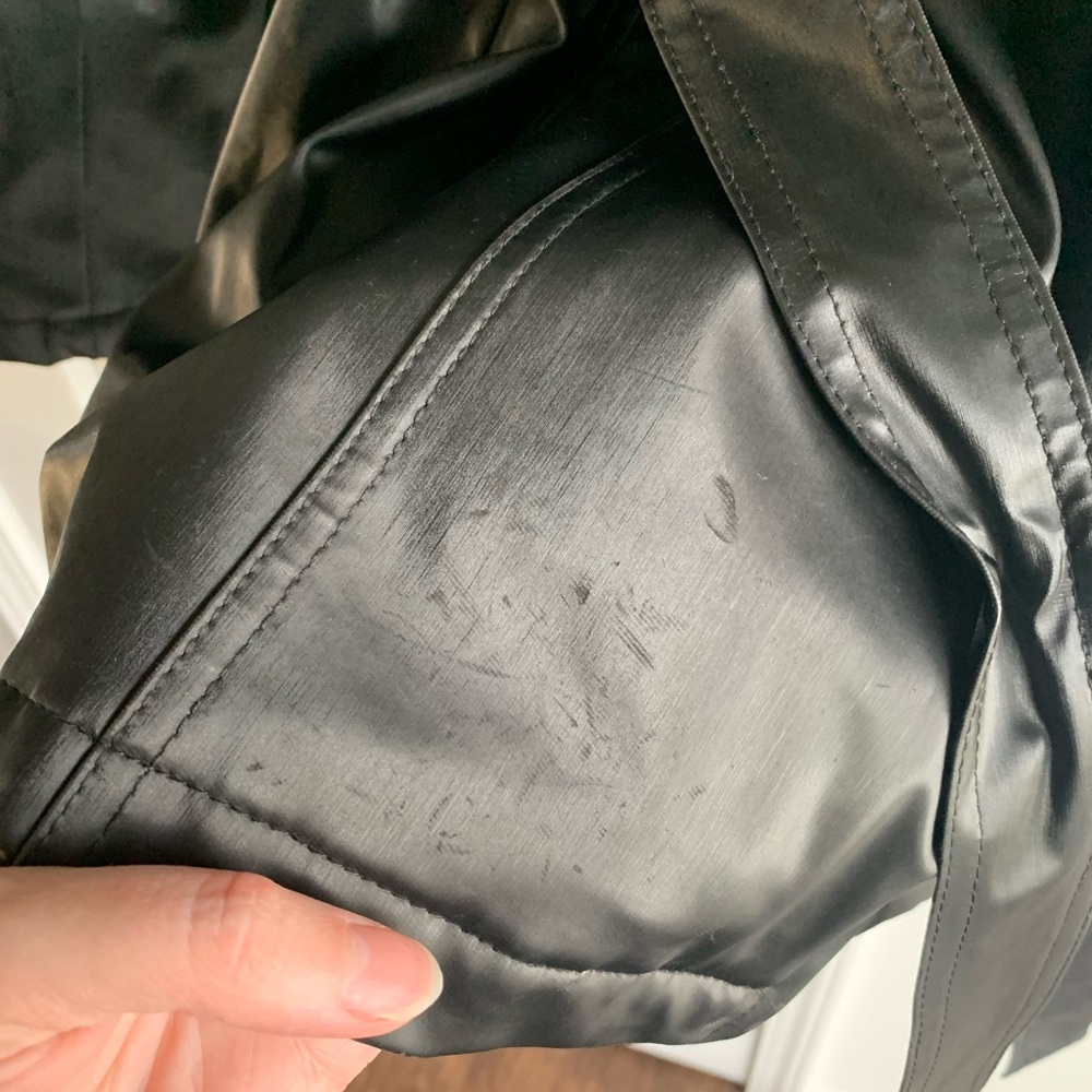 Basic Editions Black Jacket with Belted Waist and… - image 7